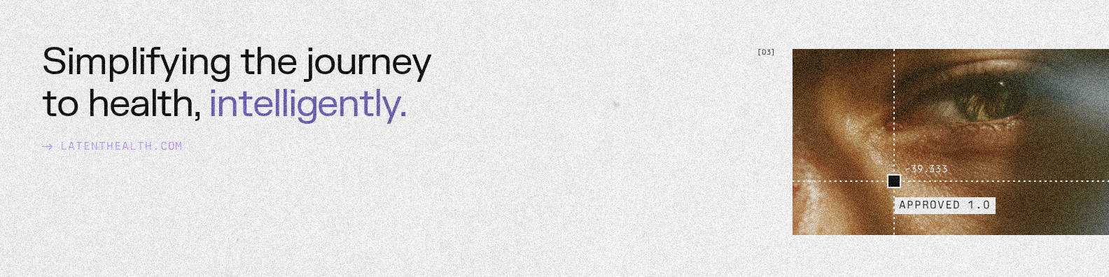 LinkedIn banner, Tagline with film still, light