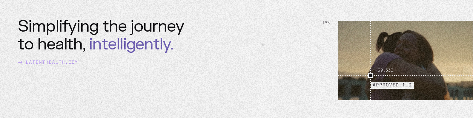 LinkedIn banner, Tagline with film still, light