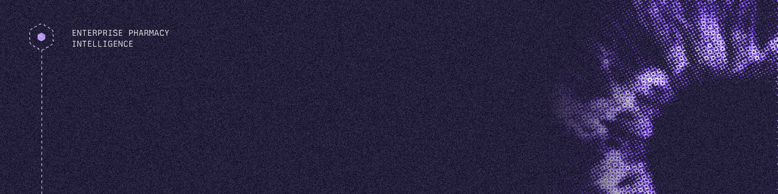 LinkedIn banner, Iris, dark