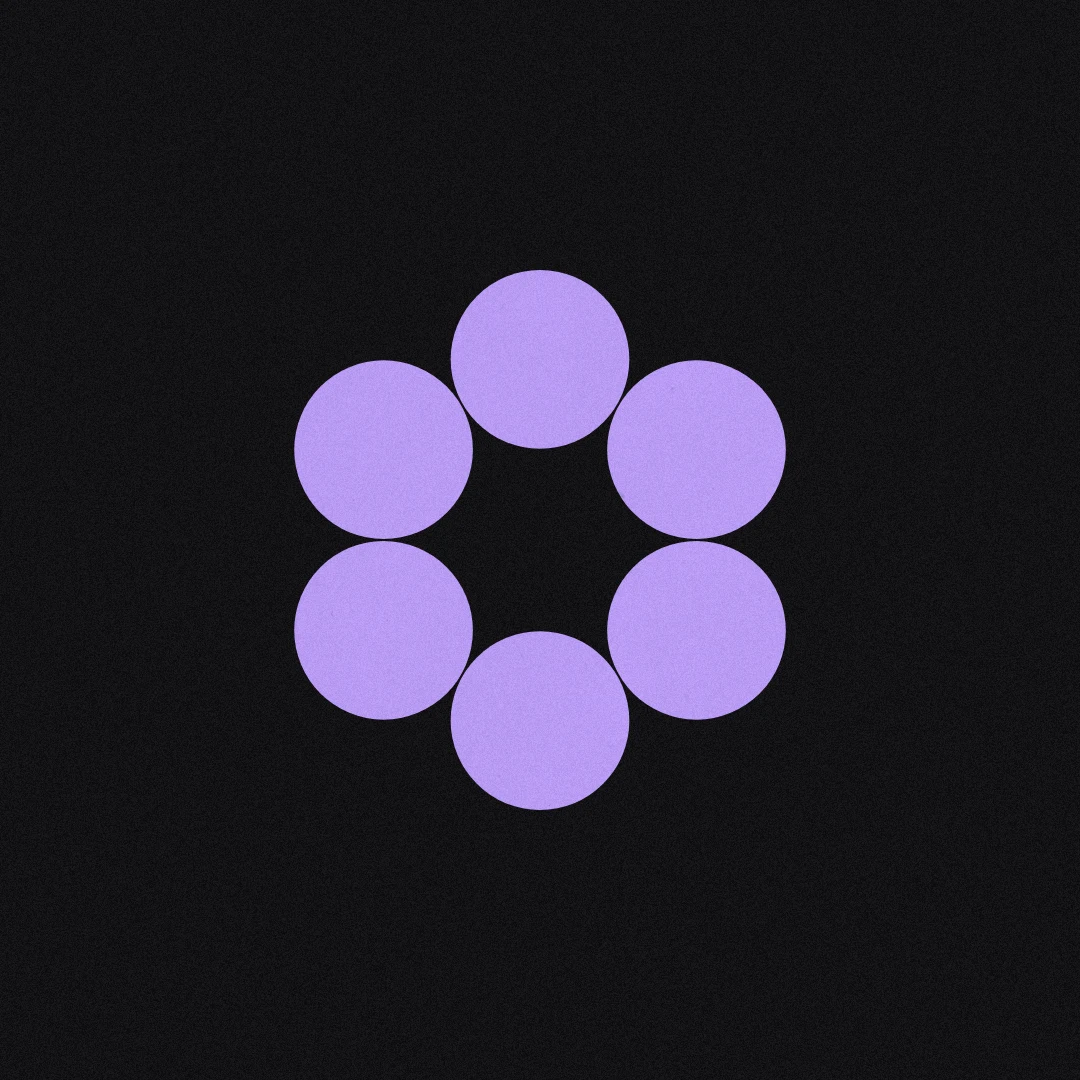Profile image, Mauve on Onyx