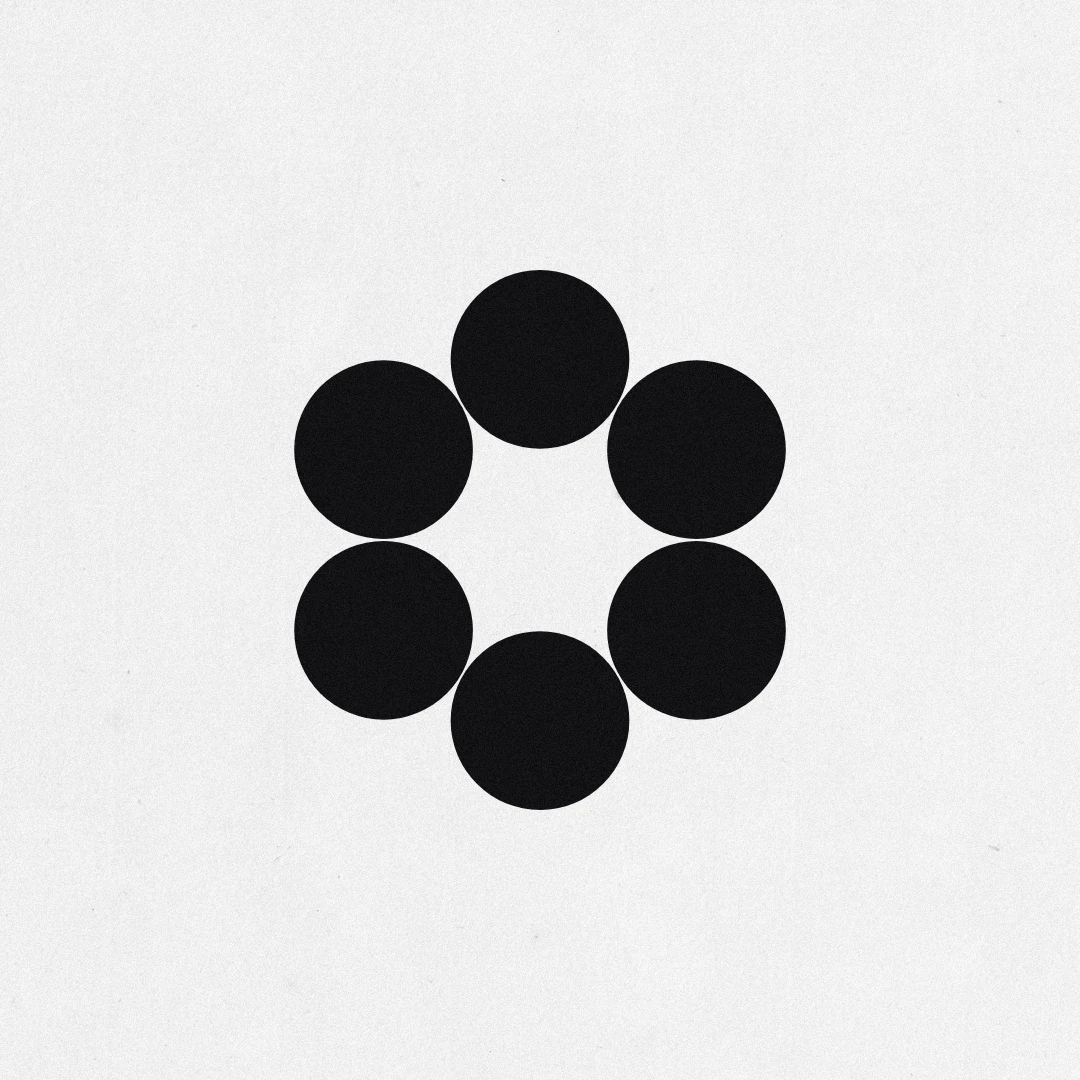 Profile image, Onyx on Off White