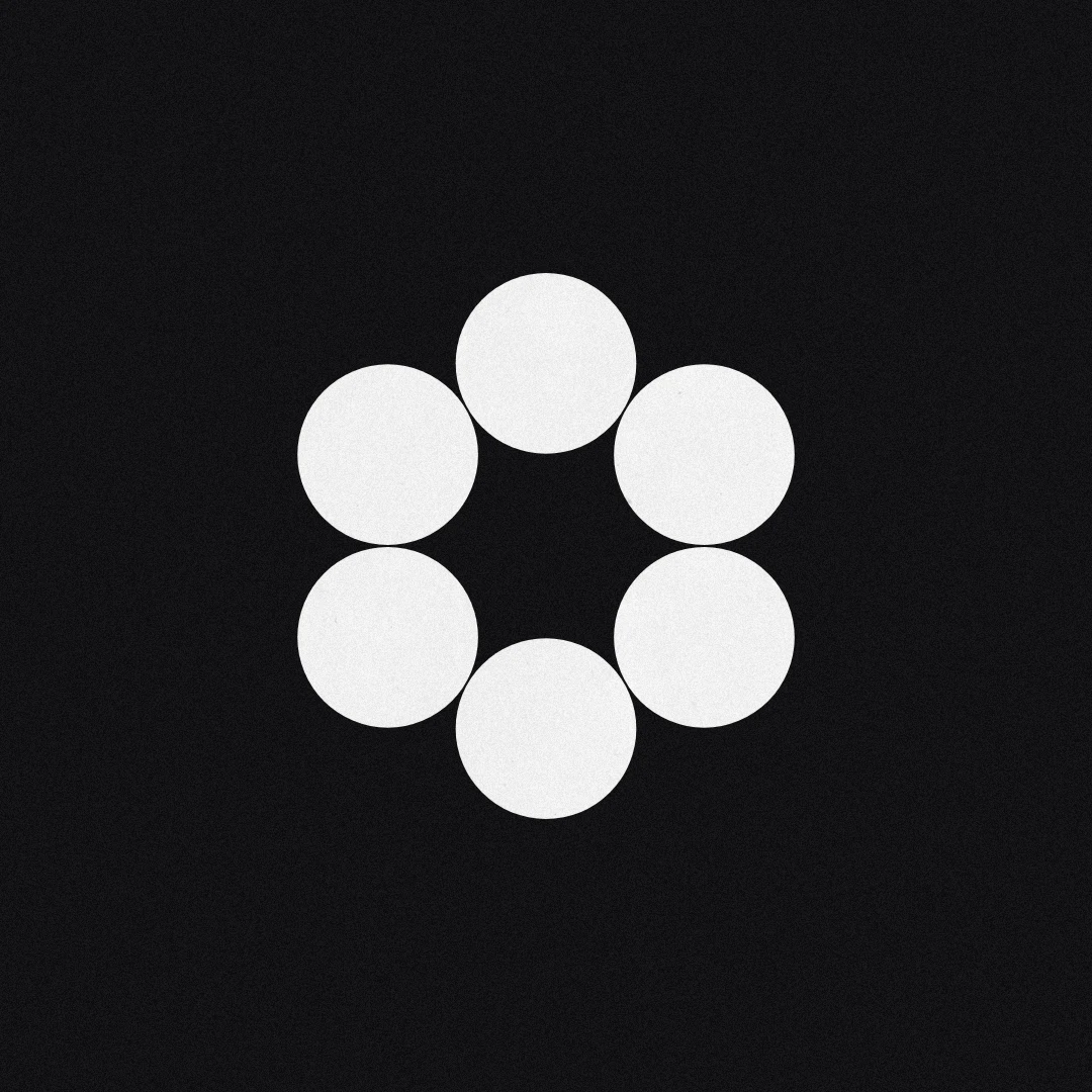Profile image, Off White on Onyx